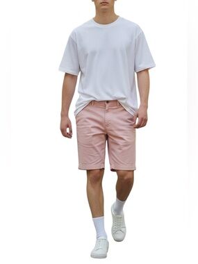 American Eagle Shorts Mens 38 Chino Preppy Yacht Summer Old Money Pink